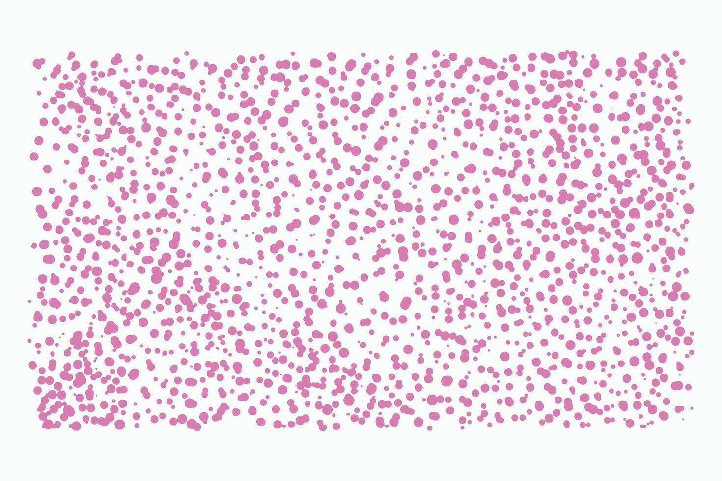 Asymmetrical pink dots vector