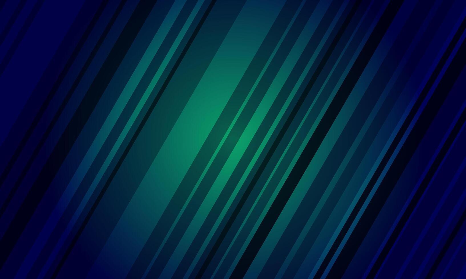 Colorful soft stripes lines pattern. dark green background. vector