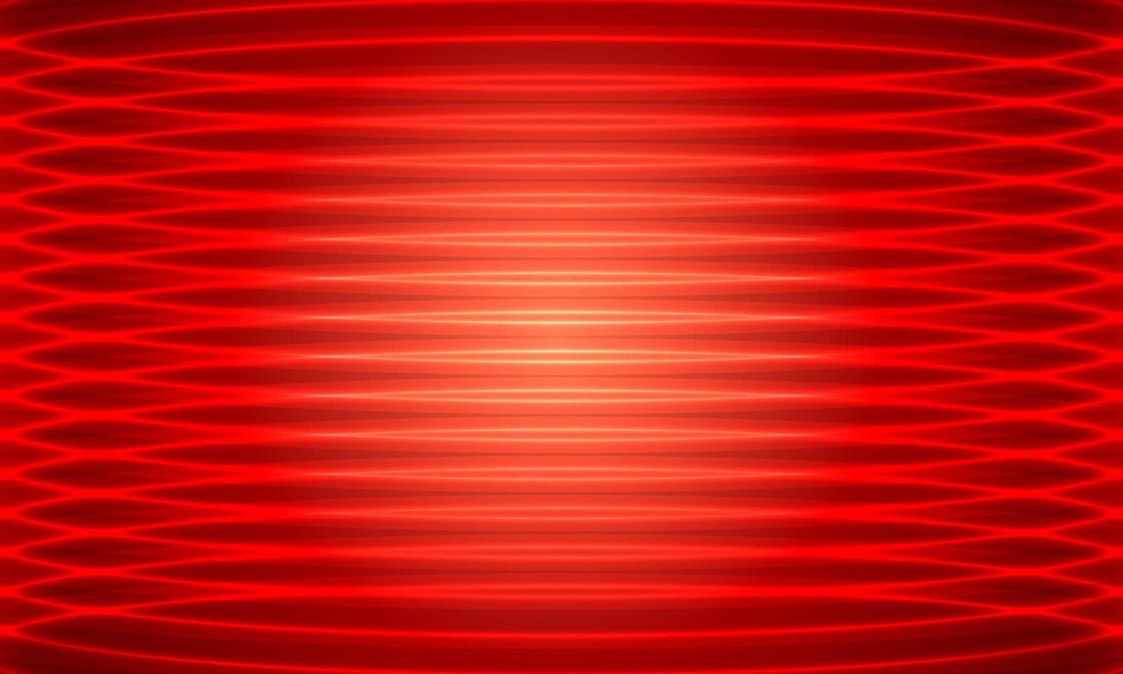 Glowing neon lights line abstract background. red background. hot light. vector