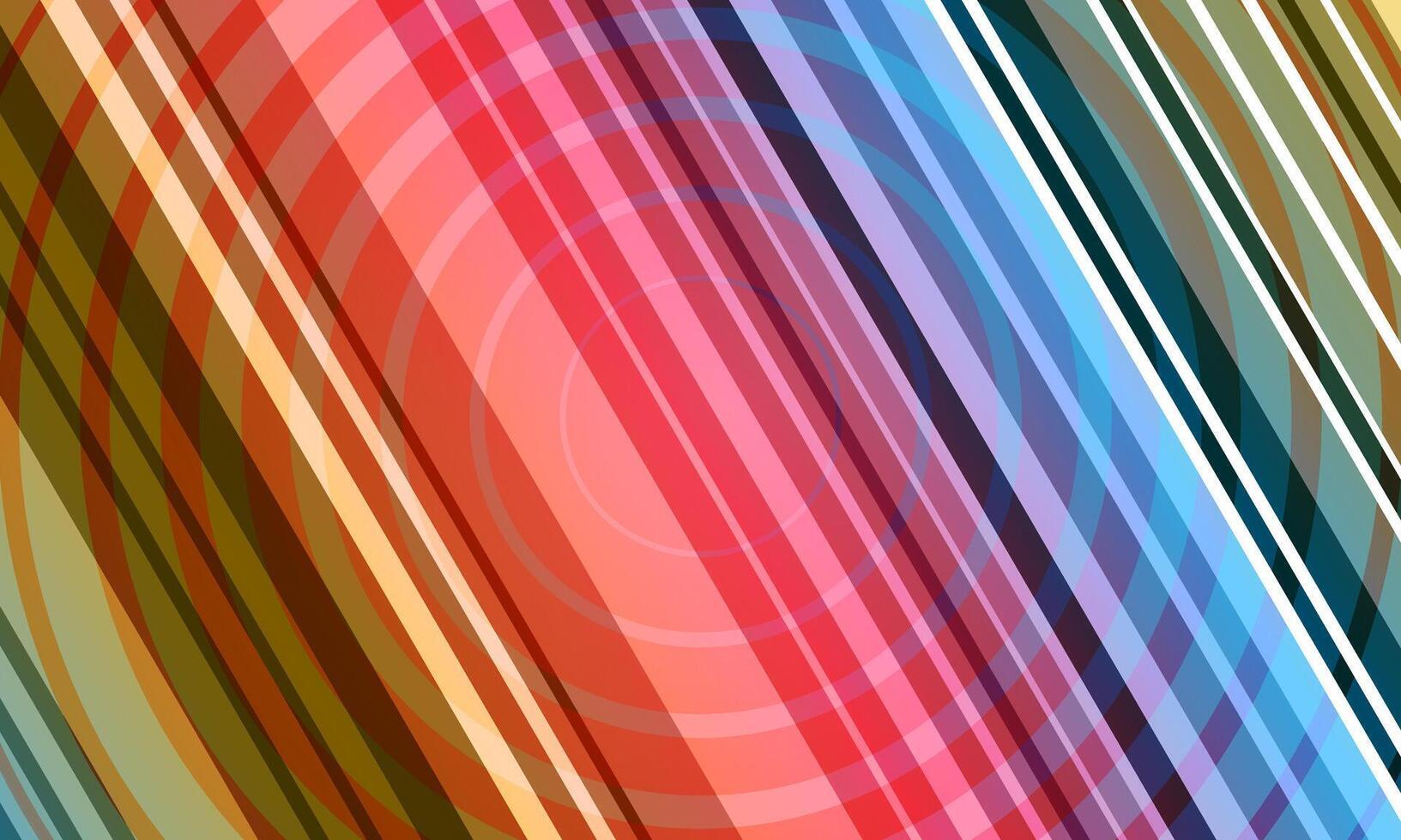 Colorful stripes pattern. swirl circle shape. vector