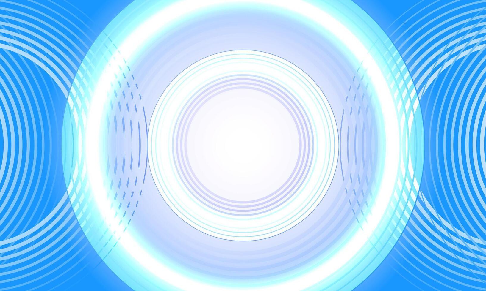 Bright blue dynamic abstract background. circle wave line stripe decoration. circle pattern. vector
