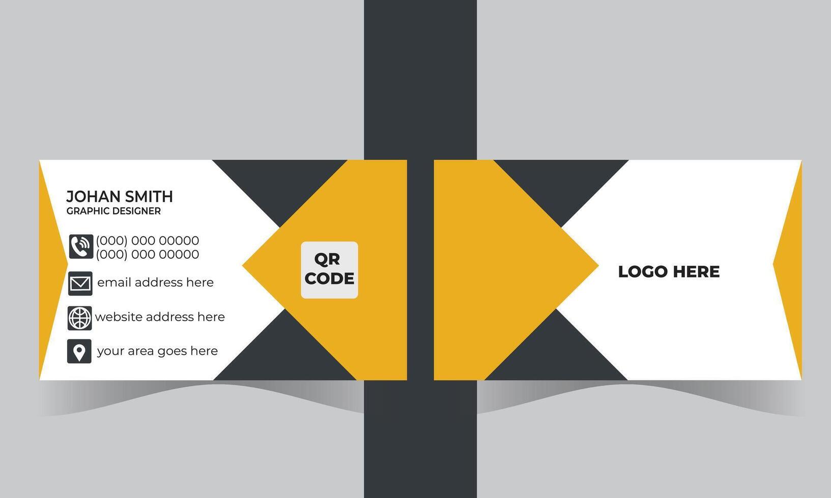 Corporate Business Card Design Template vector