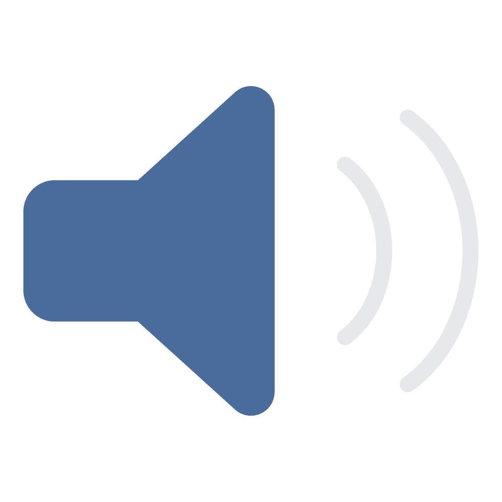 Volume icon flat style vector