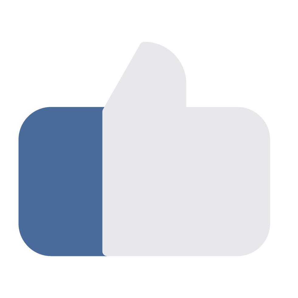 Thumb Up icon flat style vector