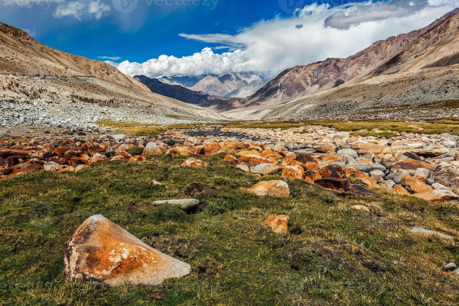Himalayan landscape. Ladakh, India photo