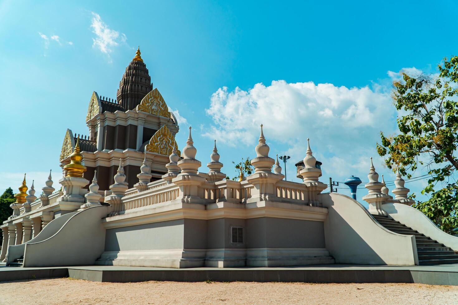 Phuket, Thailand, 2024 - The magnificent Wat Chalong Buddhist temple was built in the 19th century, apart from being a house of worship it is also a popular tourist destination in Phuket. photo