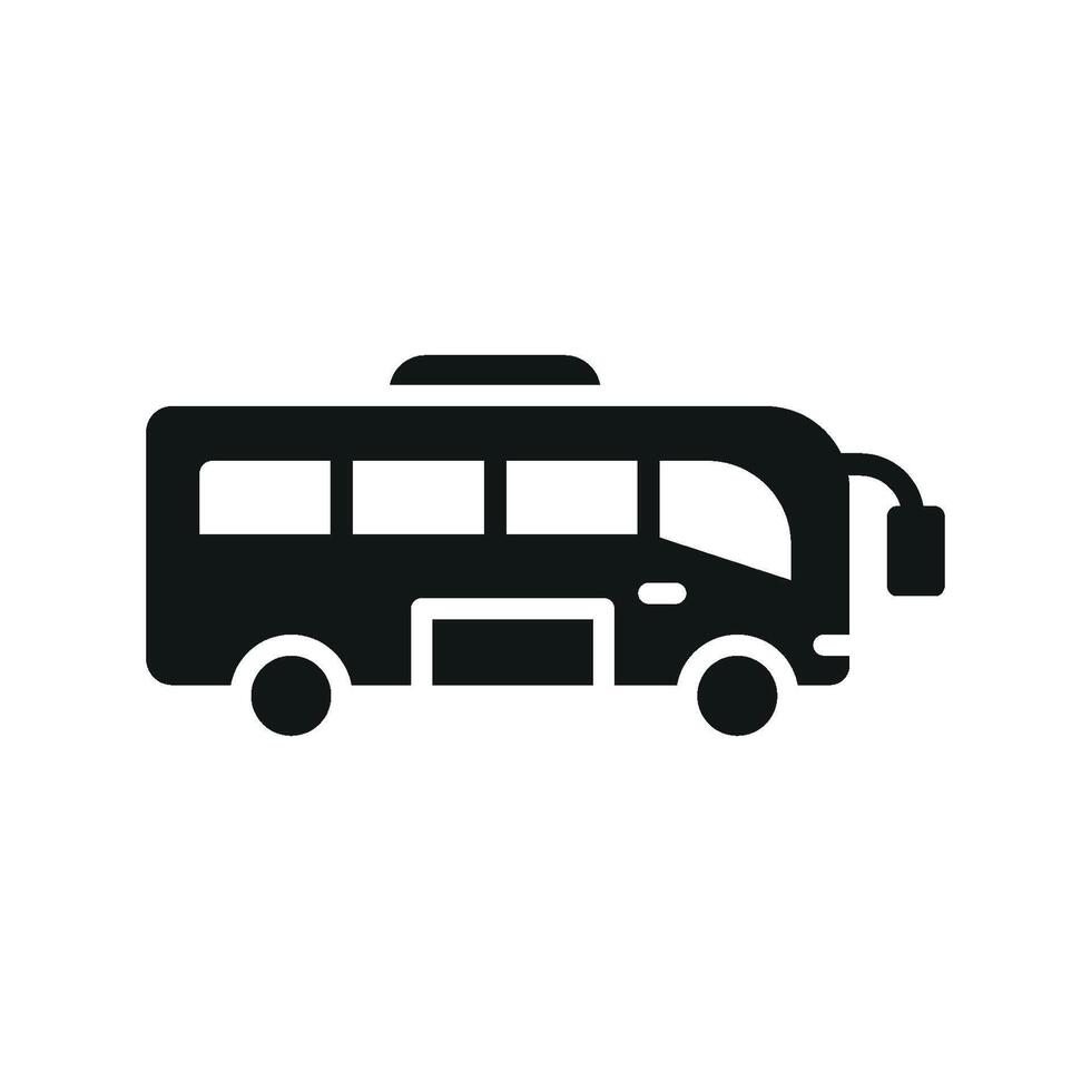 Bus icon design templates simple and modern vector