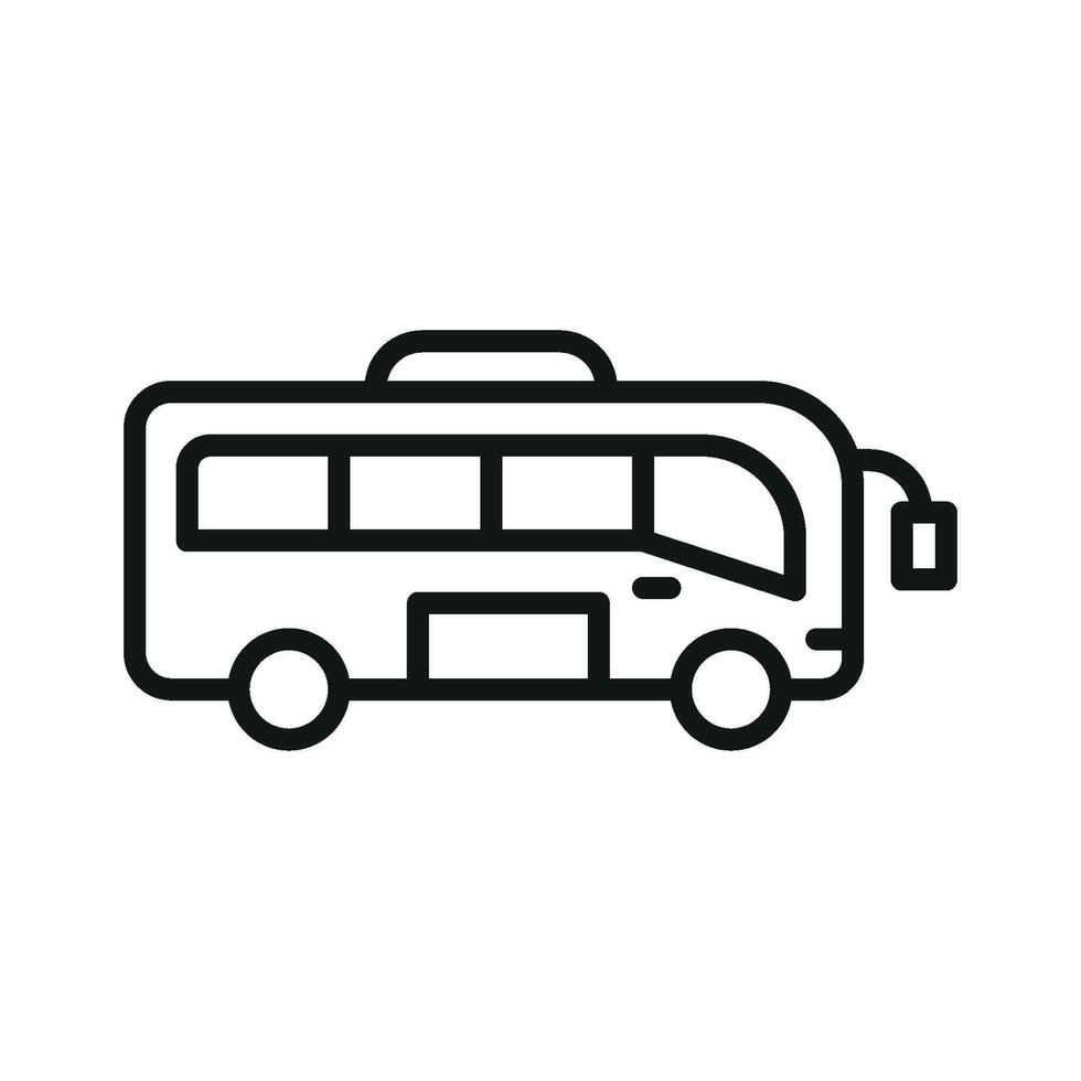Bus icon design templates simple and modern vector