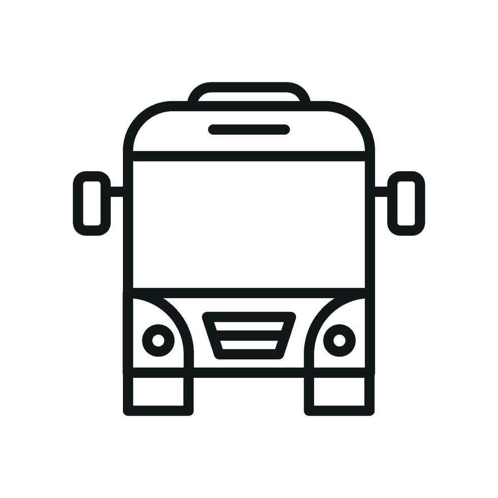 Bus icon design templates simple and modern vector