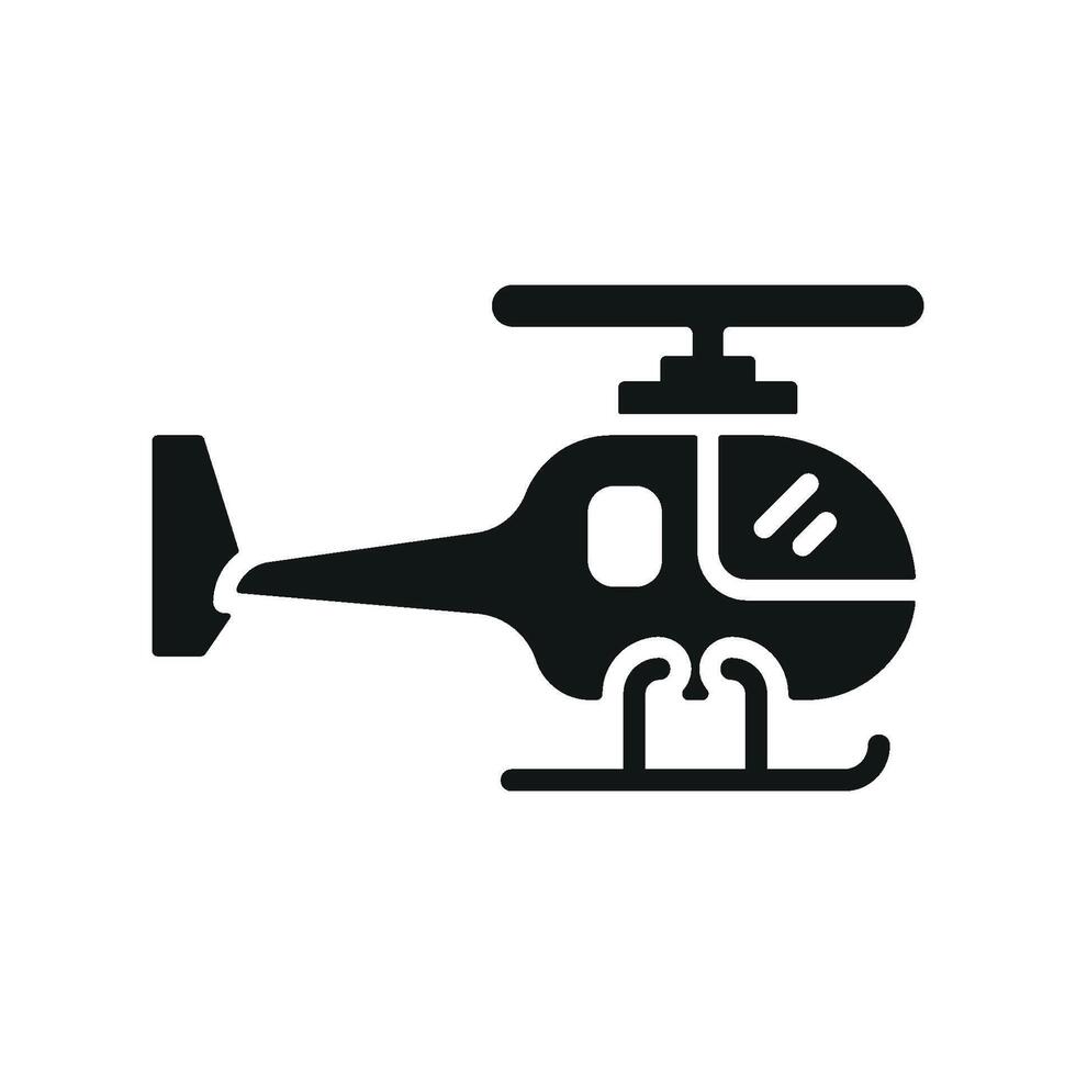 Helicopter icon design templates simple and modern vector