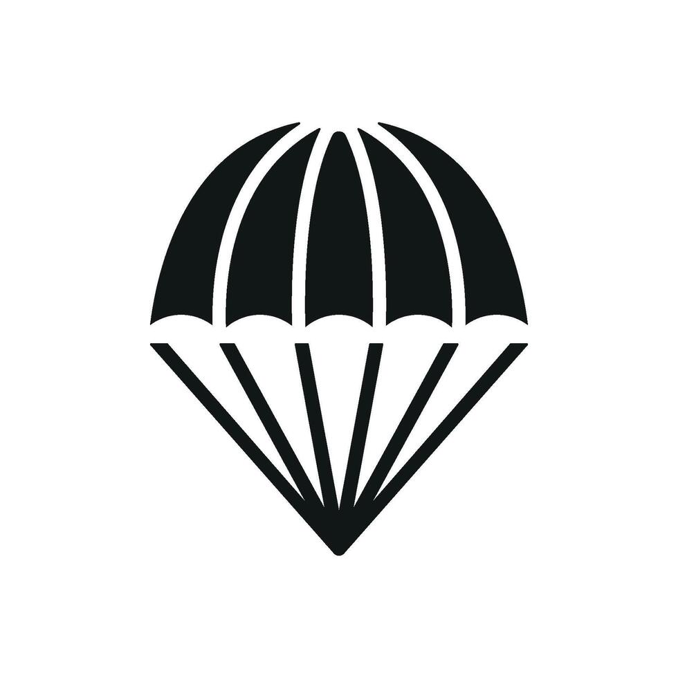 Parachute icon design templates simple and modern vector
