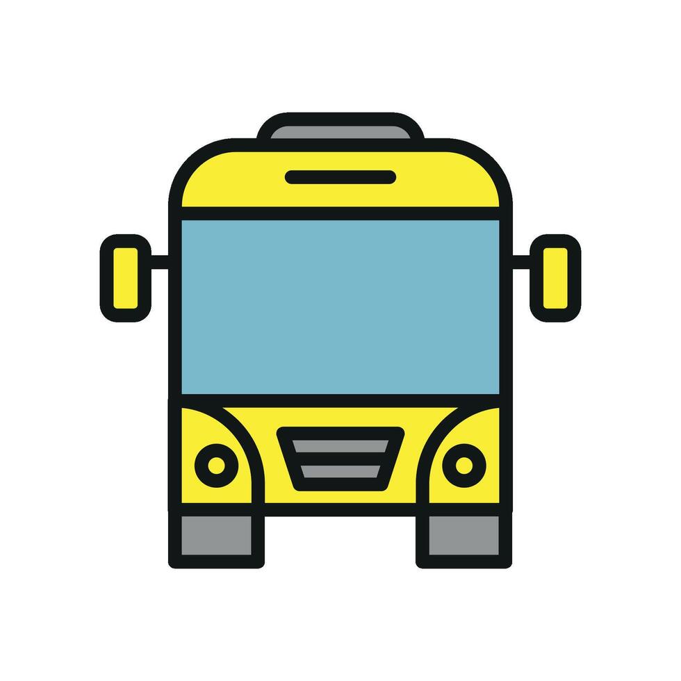 Bus icon design templates simple and modern vector