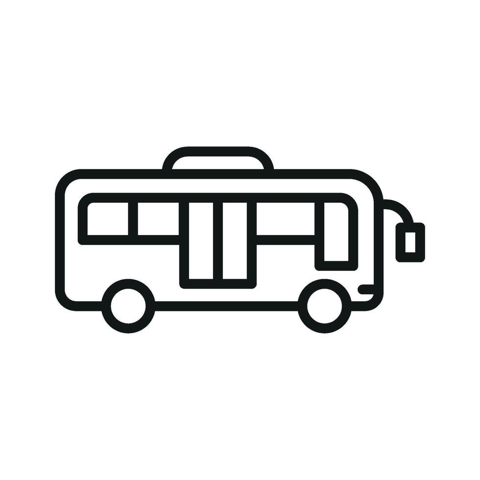 Bus icon design templates simple and modern vector