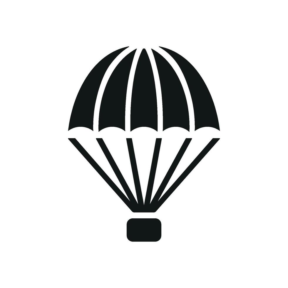 Parachute icon design templates simple and modern vector