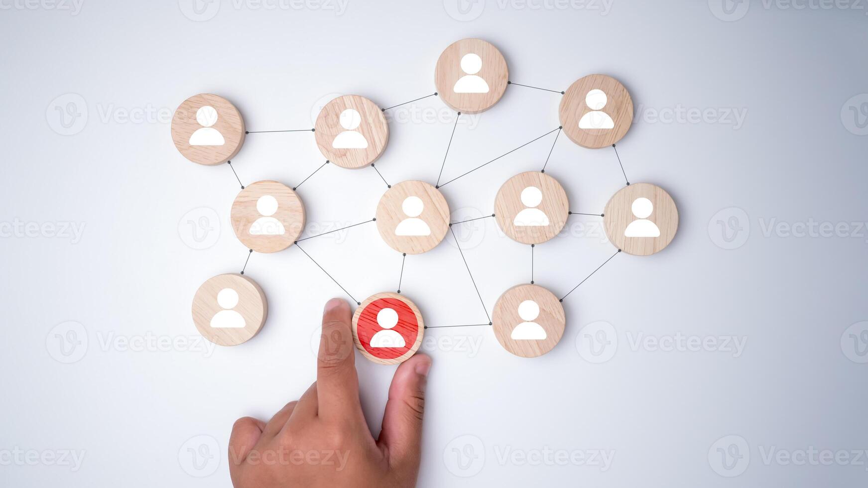 Human Resources HR Manager, Focus Manager icon, One employee for leadership services, HR, HRM, HRD leading organization in recruiting and prospecting, Building a strong team. photo
