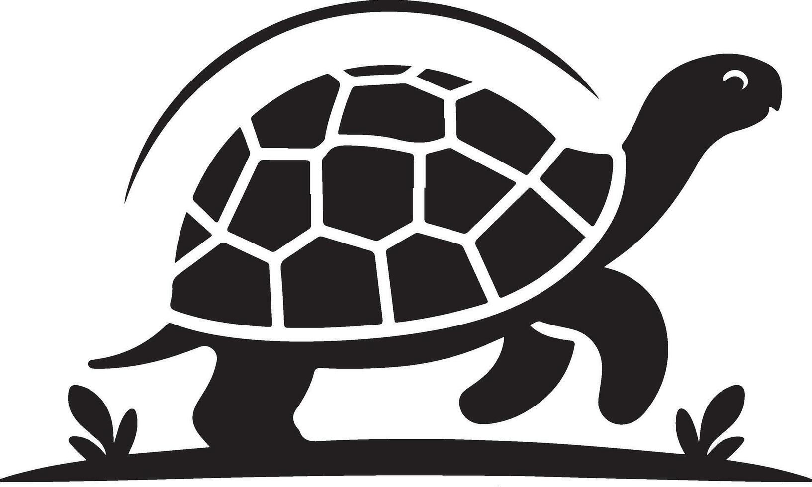 Tortoise silhouettes and icons. black flat color simple elegant Aldabra Giant Tortoise animal and illustration. simple turtle icon illustration, tortoise silhouette logo vector