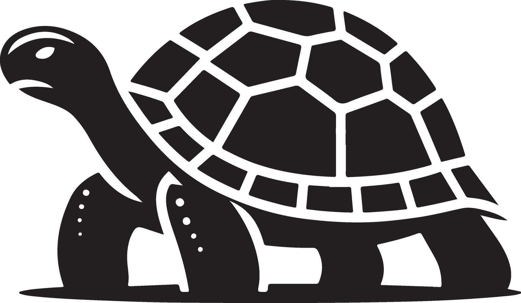 Tortoise silhouettes and icons. black flat color simple elegant Aldabra Giant Tortoise animal and illustration. simple turtle icon illustration, tortoise silhouette logo vector