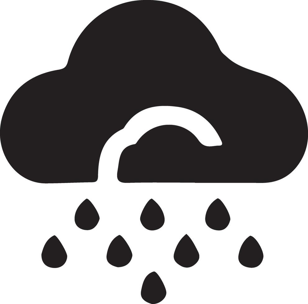 Cloud weather silhouettes set, large pack of silhouette design, isolated white background vector