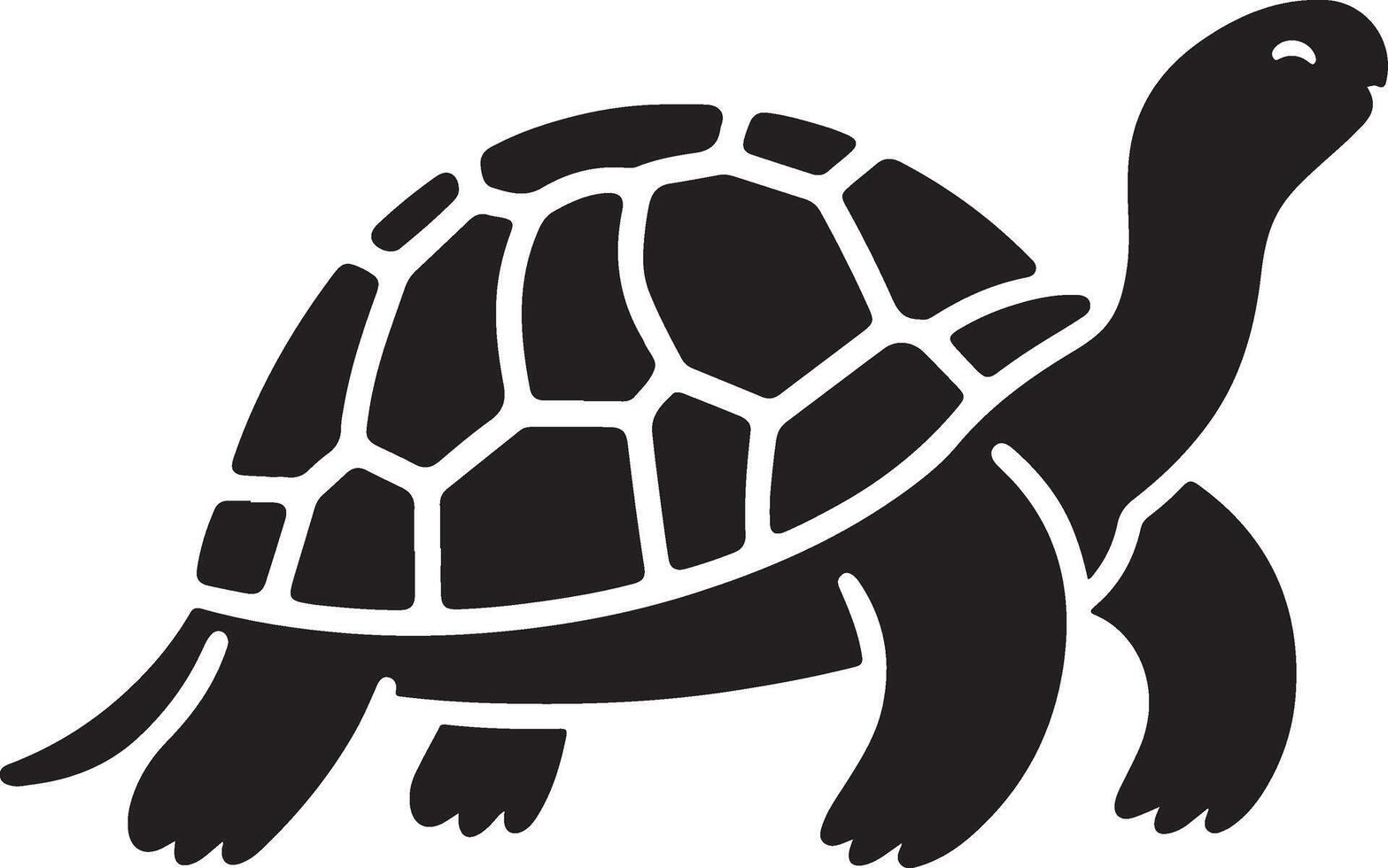 Tortoise silhouettes and icons. black flat color simple elegant Aldabra Giant Tortoise animal and illustration. simple turtle icon illustration, tortoise silhouette logo vector