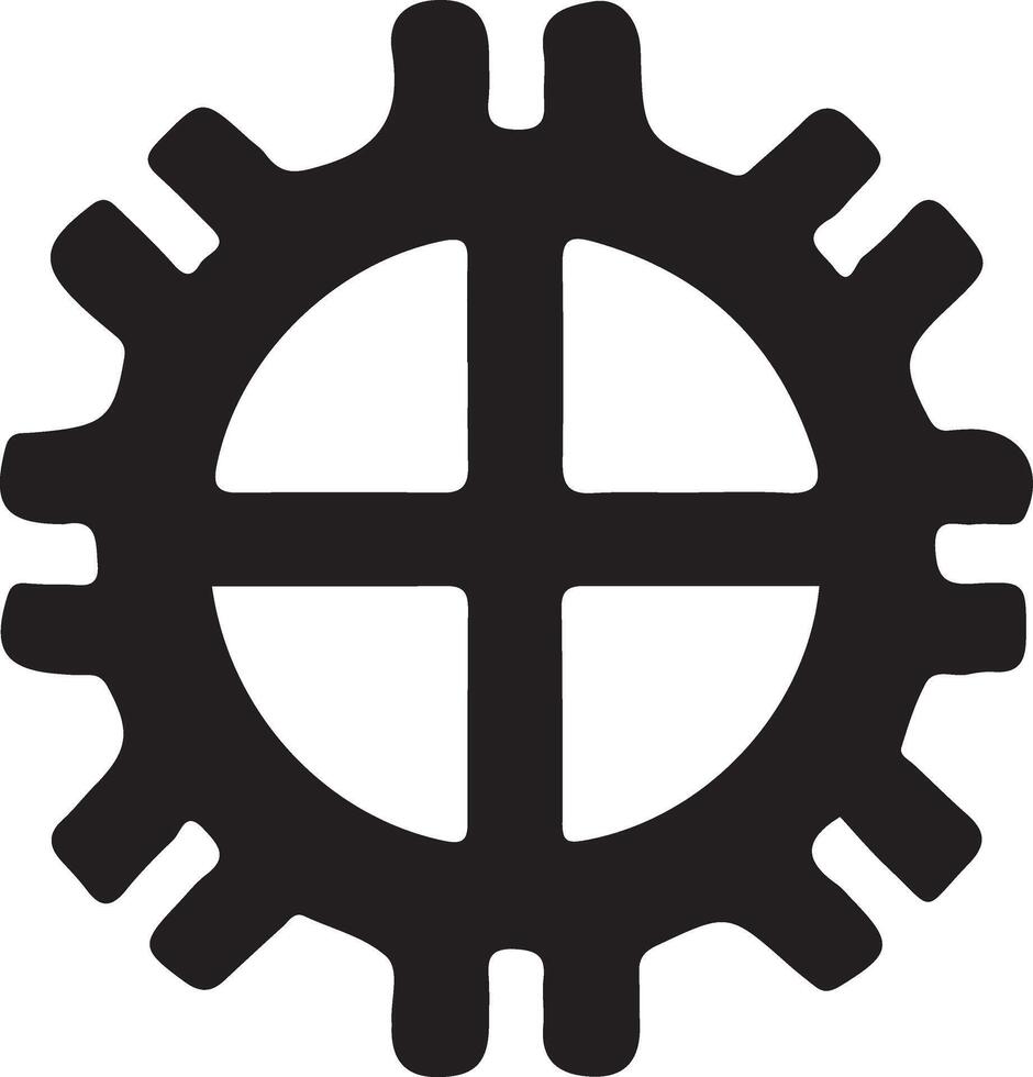 Setting icon. Setting gear isolated on white background. gear illustration vector