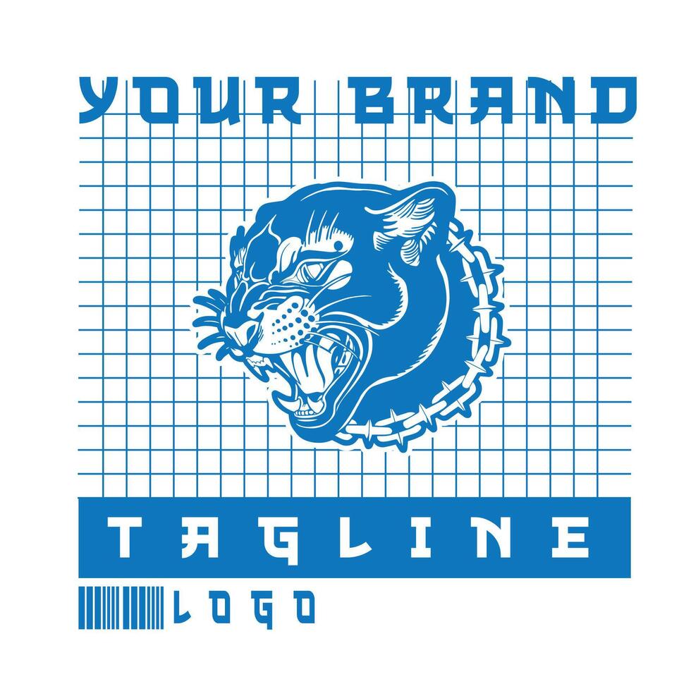 Tiger logo. head tiger illustration. Logo tiger vector