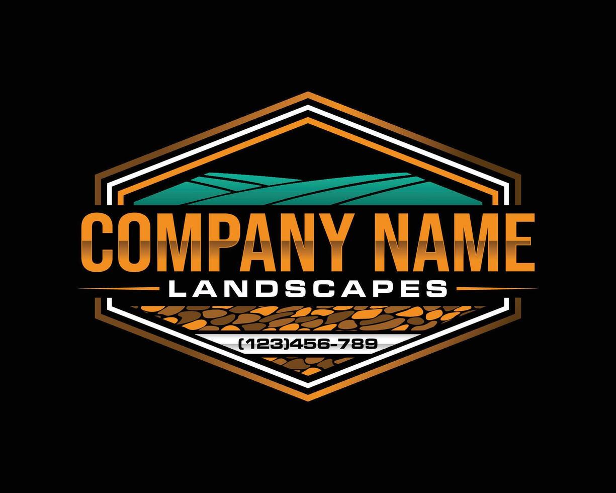 lawn care logo design creative idea design inspiration vector