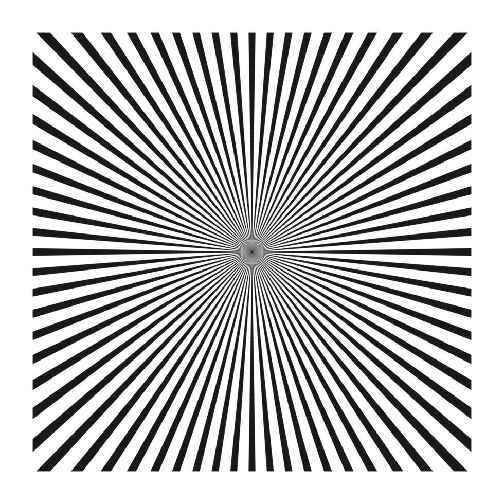 black and white Sunburst Pattern. Sunburst texture, sunburst retro, vintage sunburst vector