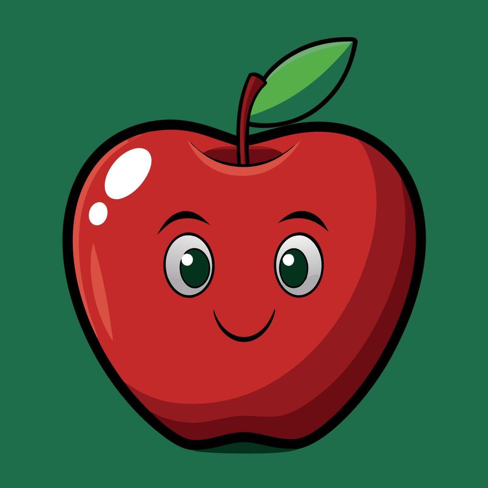Apple Art Design vector