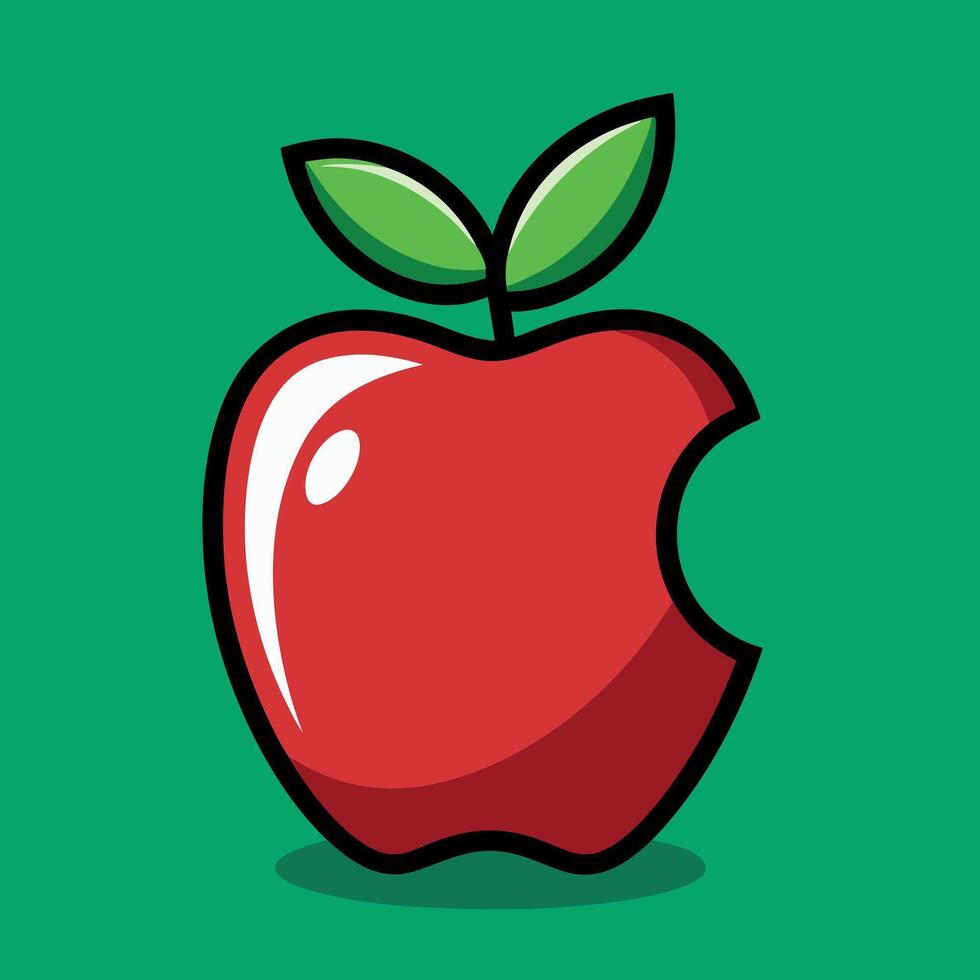 Apple Art Design vector