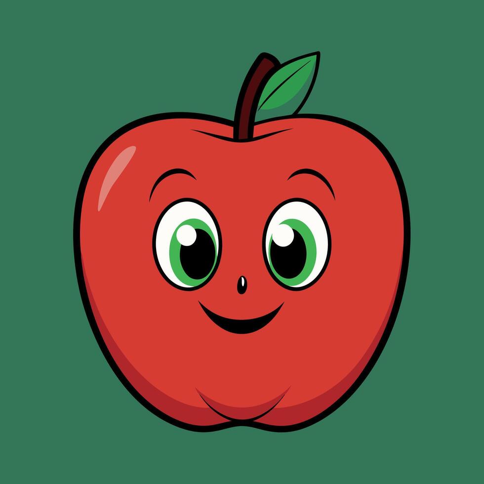 Apple Art Design vector