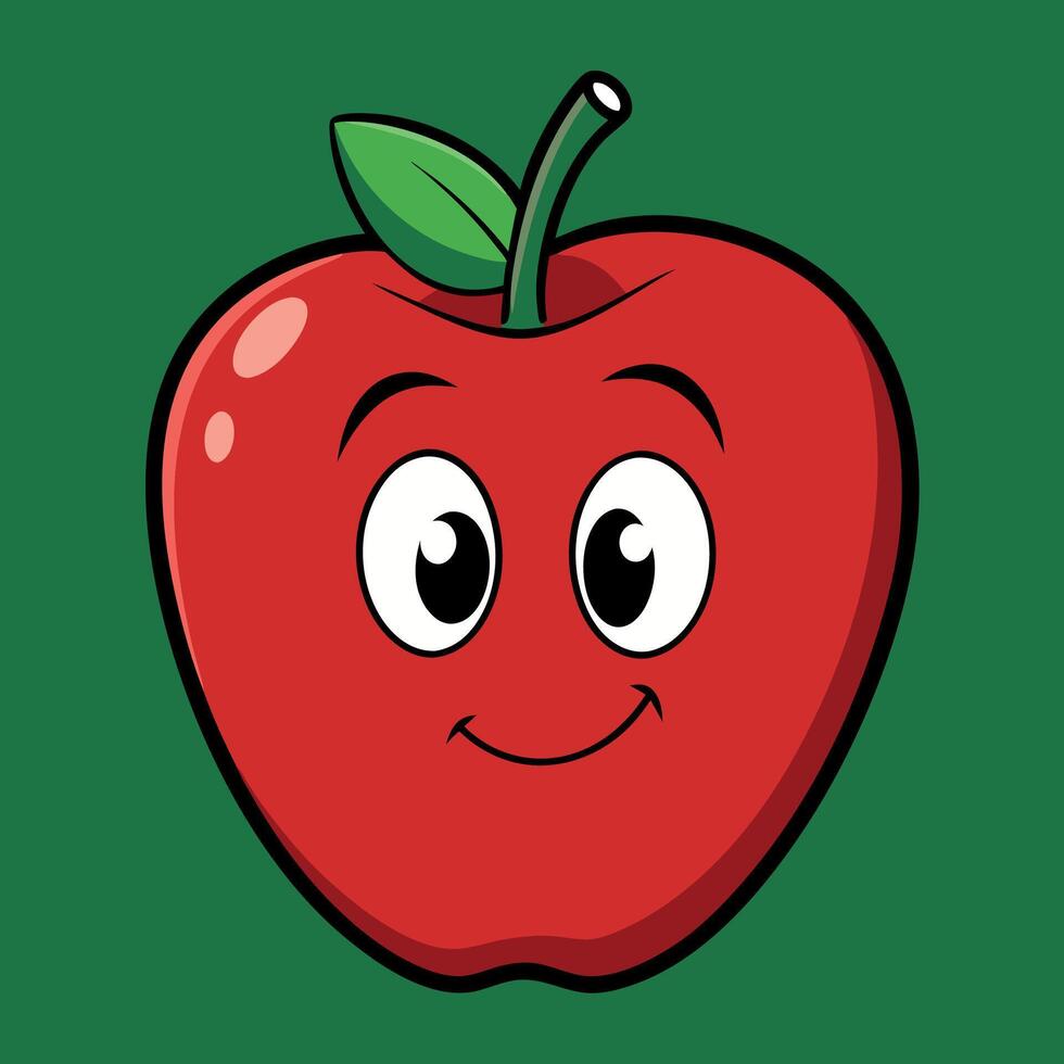 Apple Art Design vector