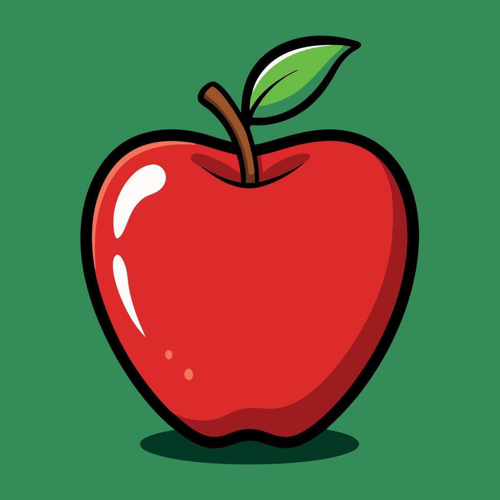 Apple Art Design vector