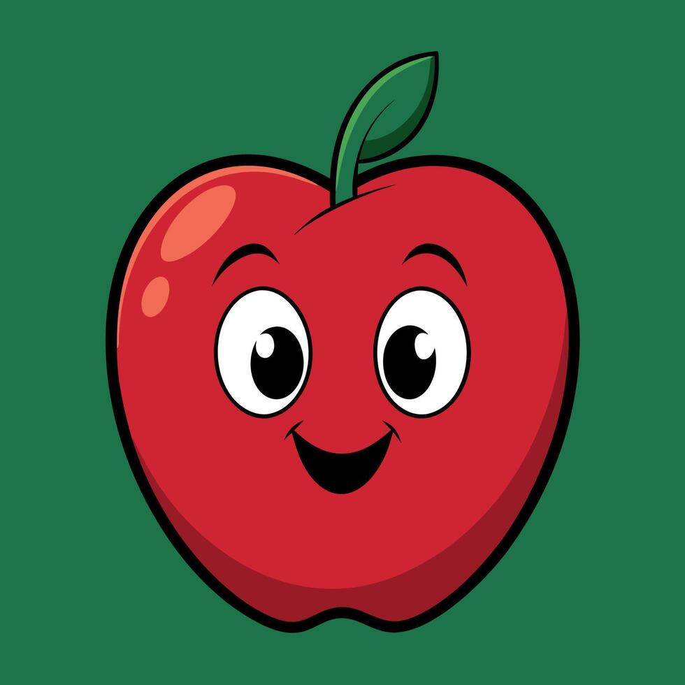 Apple Art Design vector