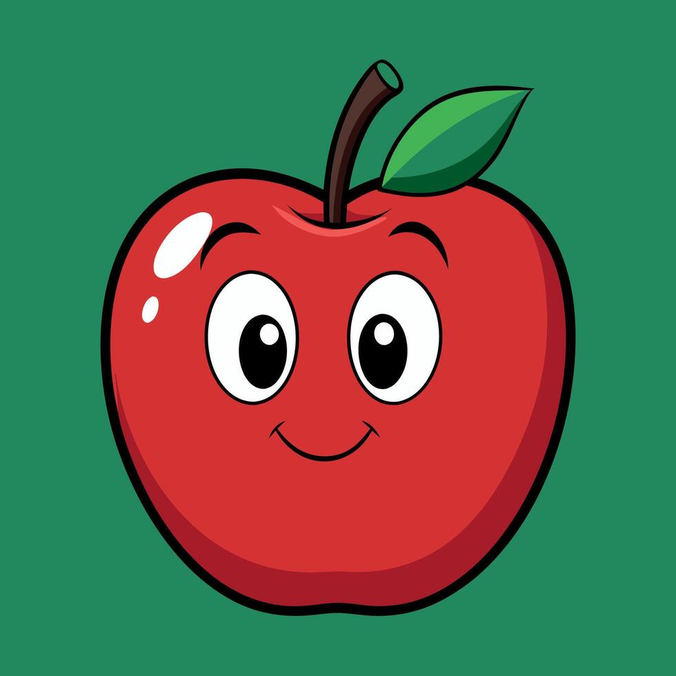 Apple Art Design vector