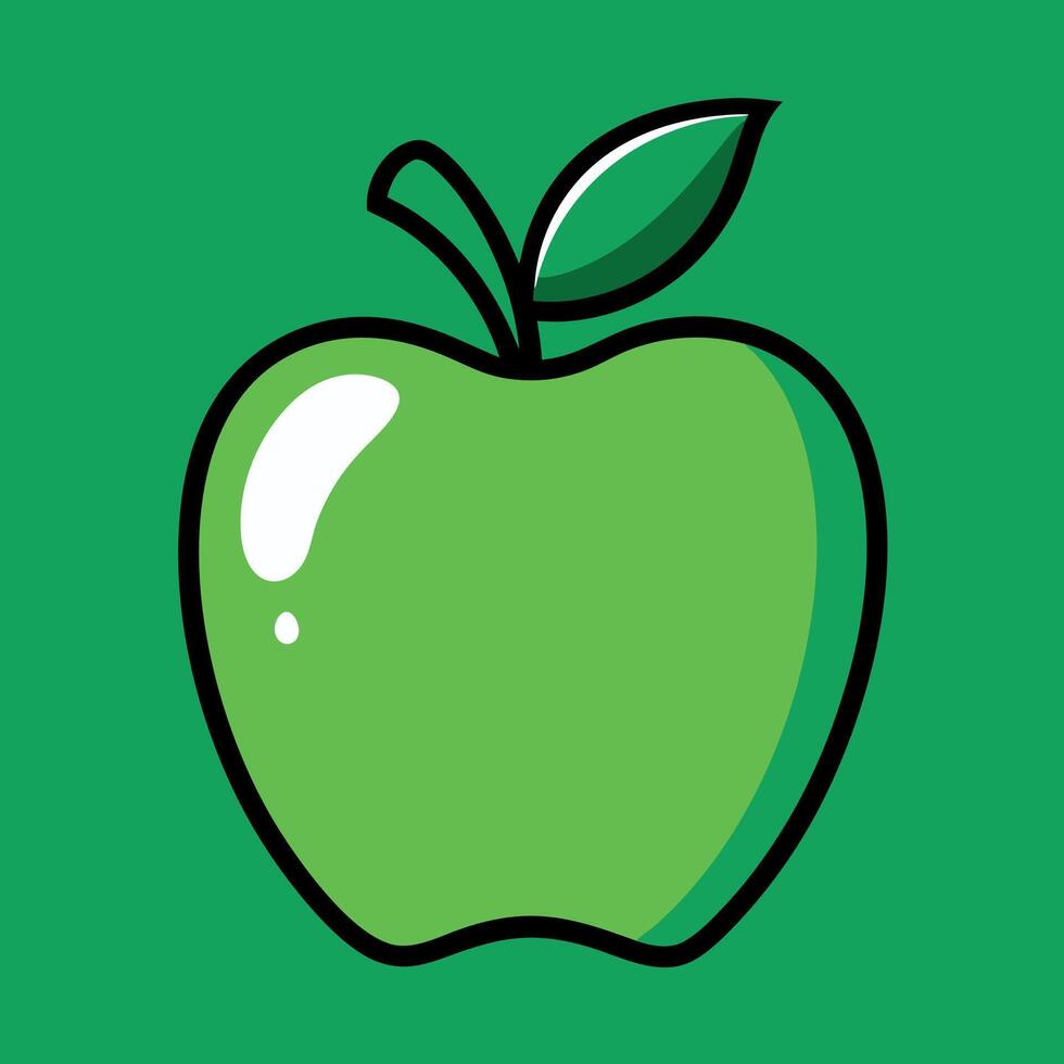Apple Art Design vector