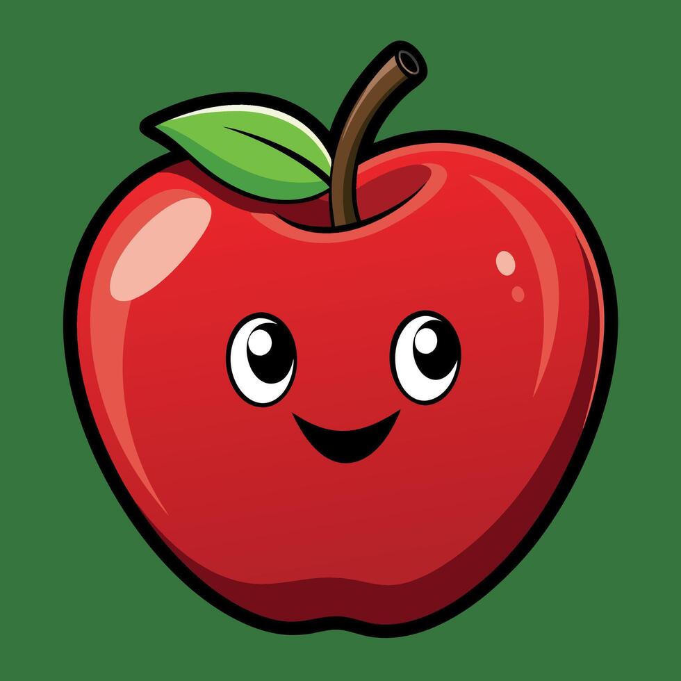 Apple Art Design vector