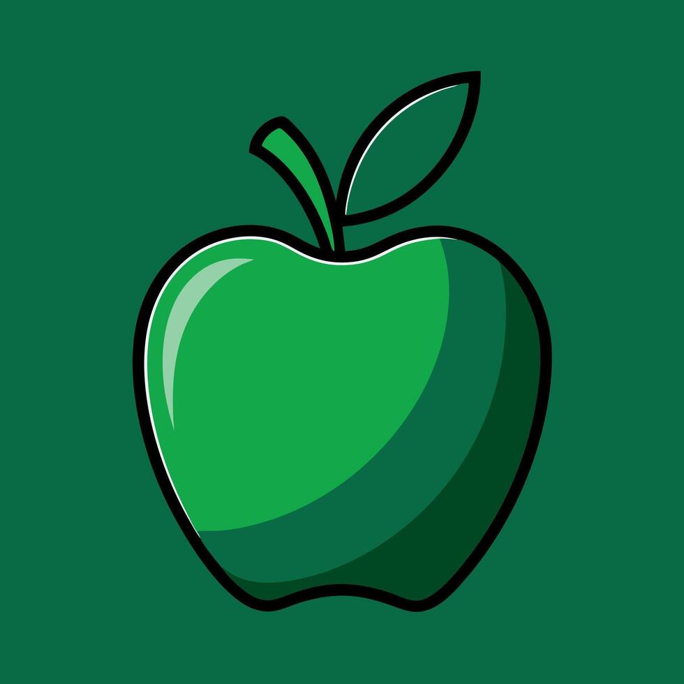 Apple Art Design vector