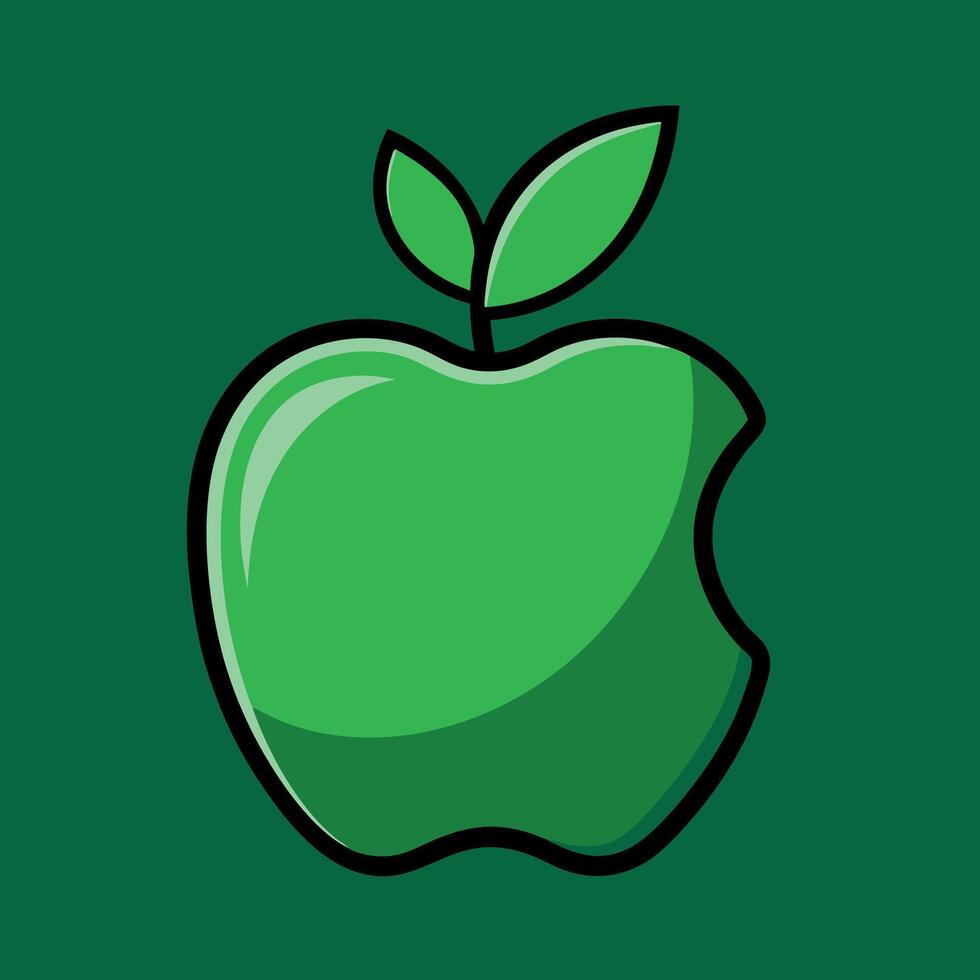 Apple Art Design vector
