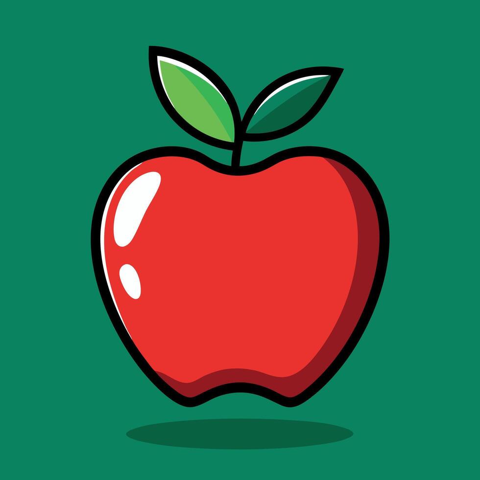 Apple Art Design vector