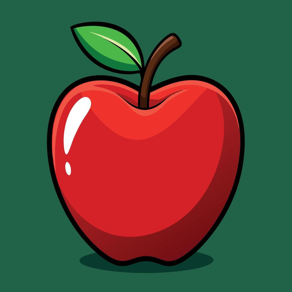 Apple Art Design vector