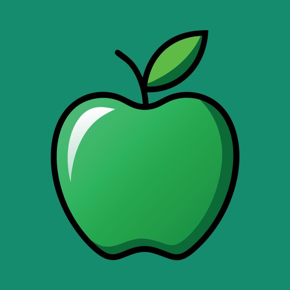 Apple Art Design vector