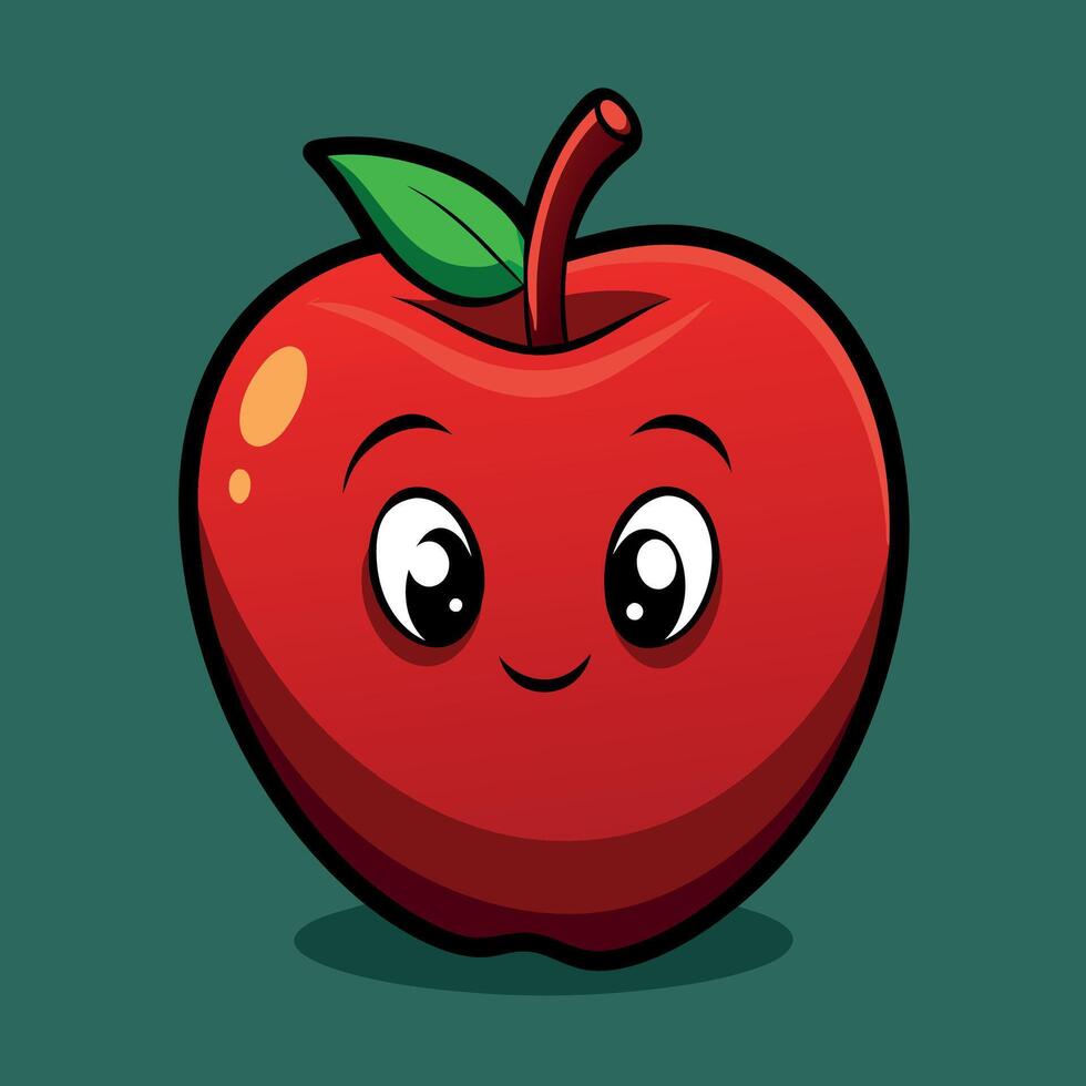 Apple Art Design vector