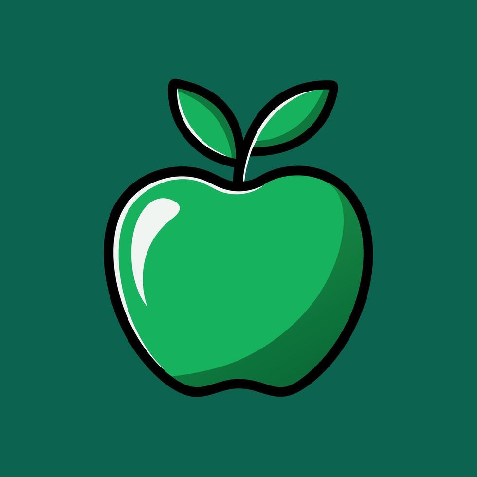 Apple Art Design vector