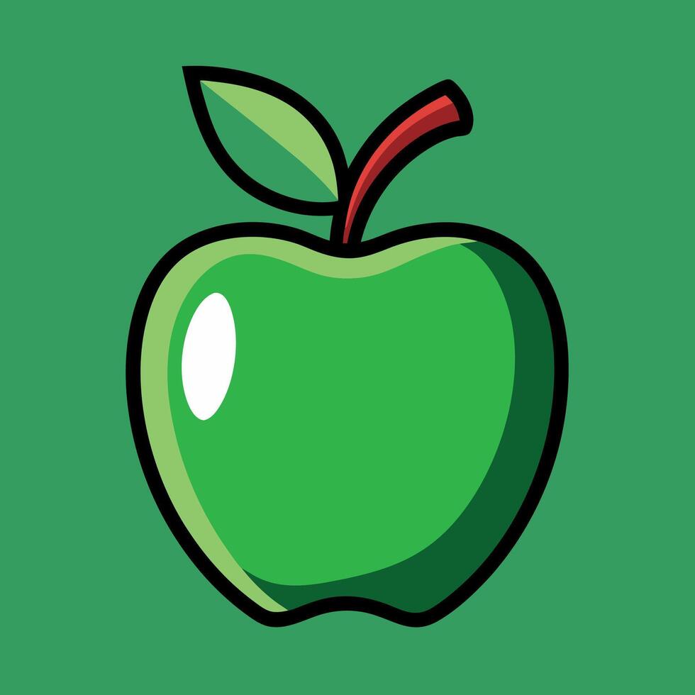 Apple Art Design vector