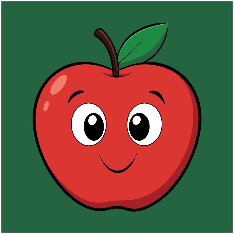 Apple Art Design vector