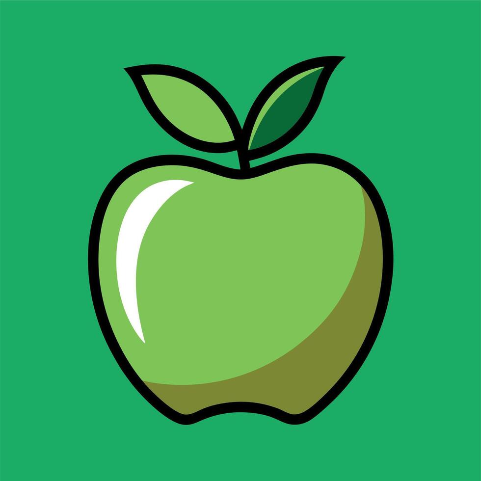 Apple Art Design vector
