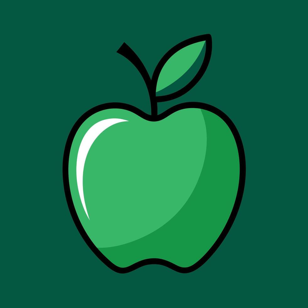 Apple Art Design vector