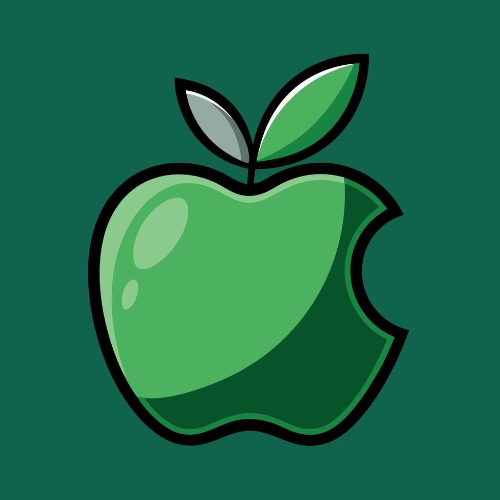 Apple Art Design vector