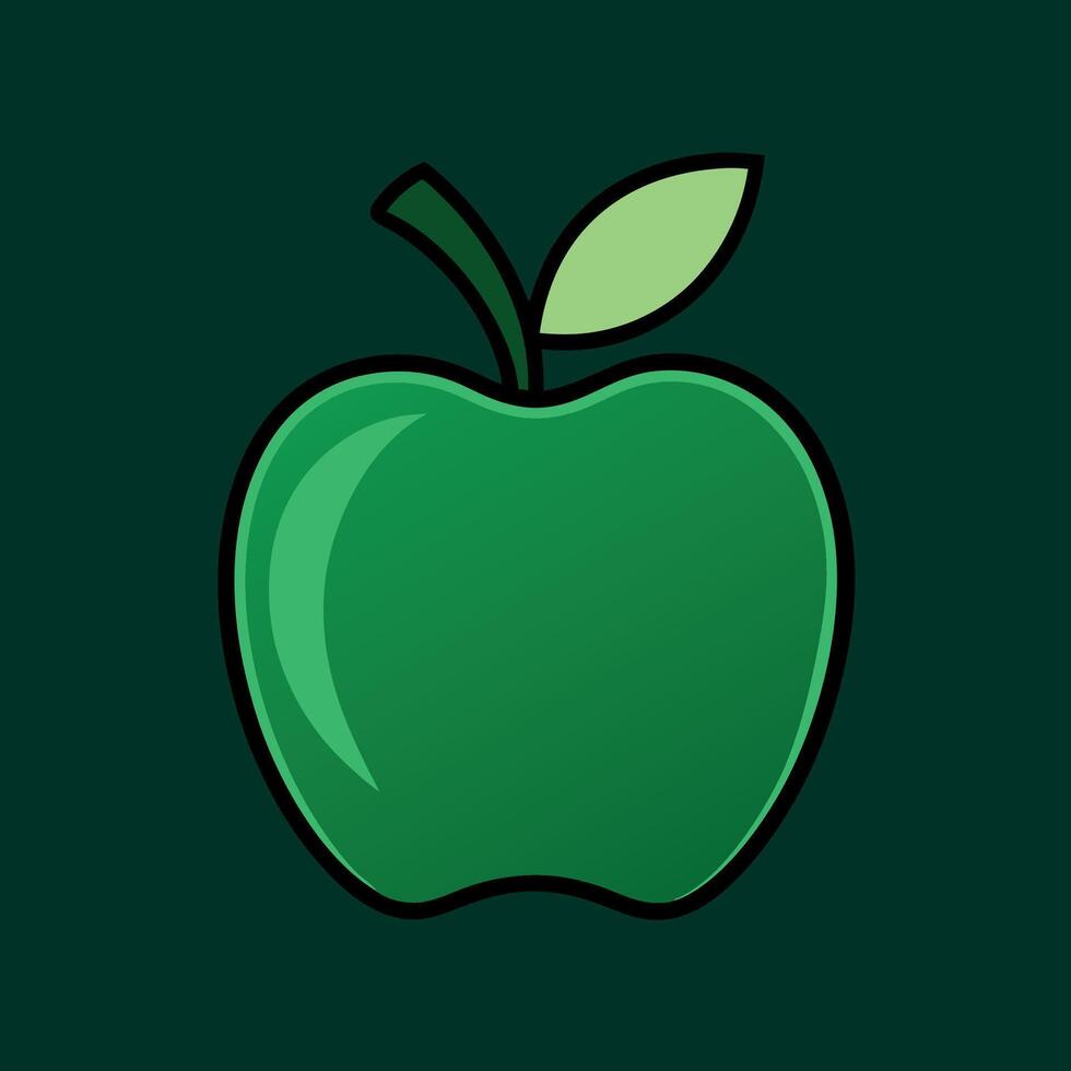 Apple Art Design vector