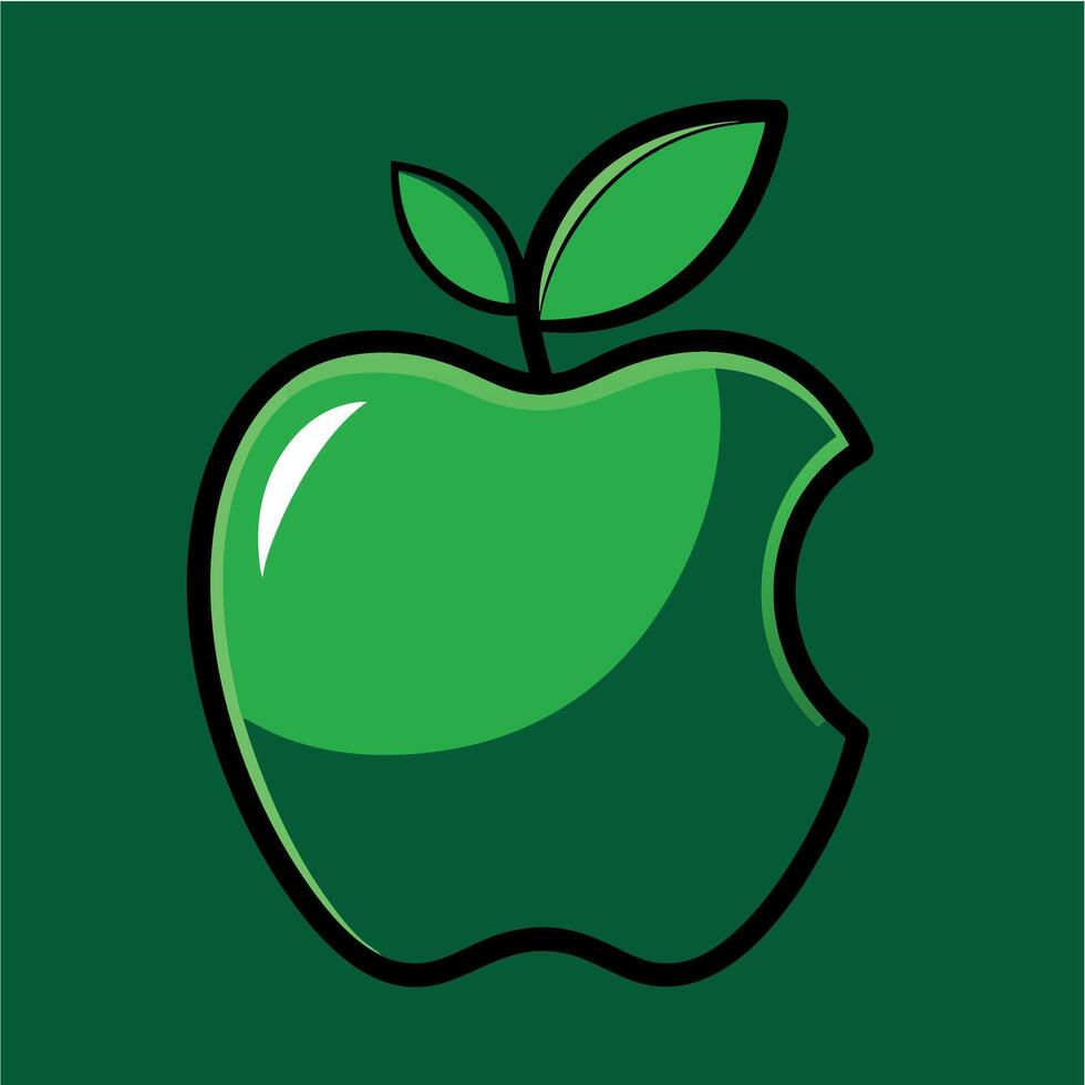 Apple Art Design vector